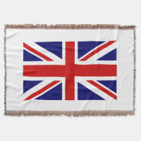 Couverture | Union Jack de jet tissée par drapeau
