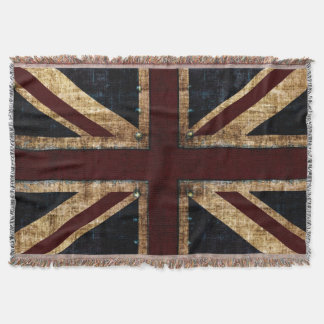Couverture Union Jack grunge