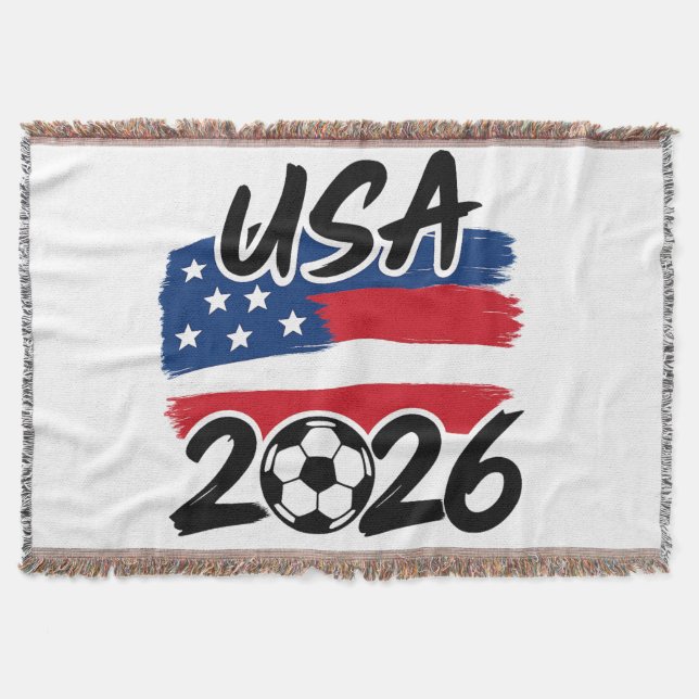 Couverture USA 2026 Soccer Design (Devant)