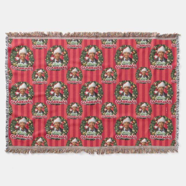 Couverture Vacances de Noël | Merry Clarkmas Motif (Devant)