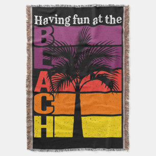 Couverture Vacances d'été S'amuser à la plage Retro