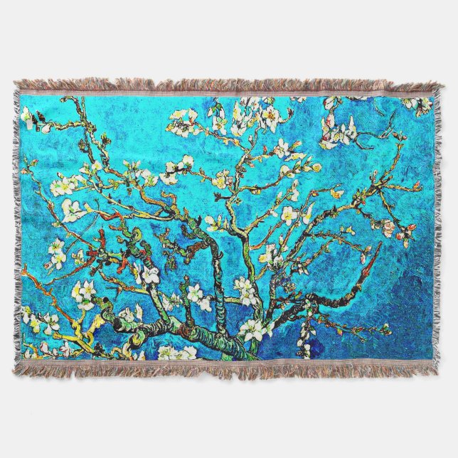 Couverture Van Gogh - Branches avec fleurs d'amandes (Devant)