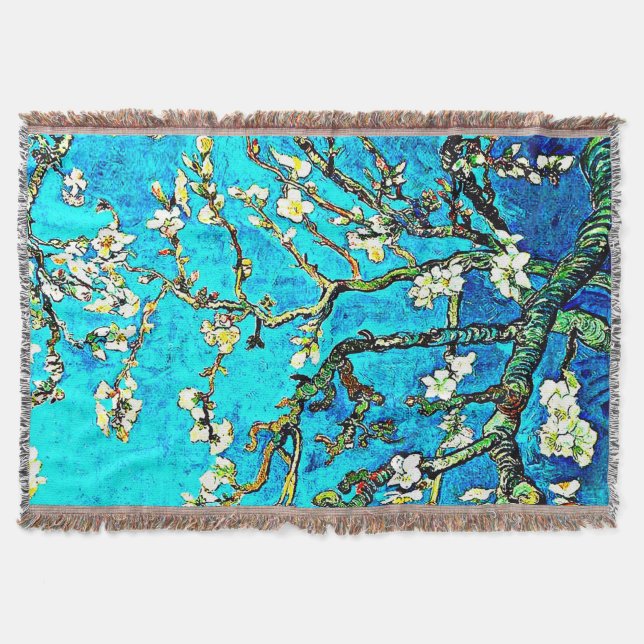Couverture Van Gogh - Fleurs d'amandes, peinture célèbre, (Devant)