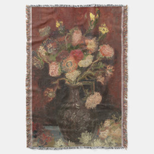 Couverture Vase avec les chinois maîtres et gladioli van Gogh