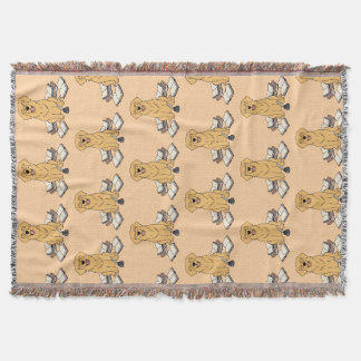 Couverture Vibes Cosy Chien Golden Retriever Amateur de Livre