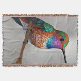 Couverture Vibrant Allen’s Hummingbird Painting