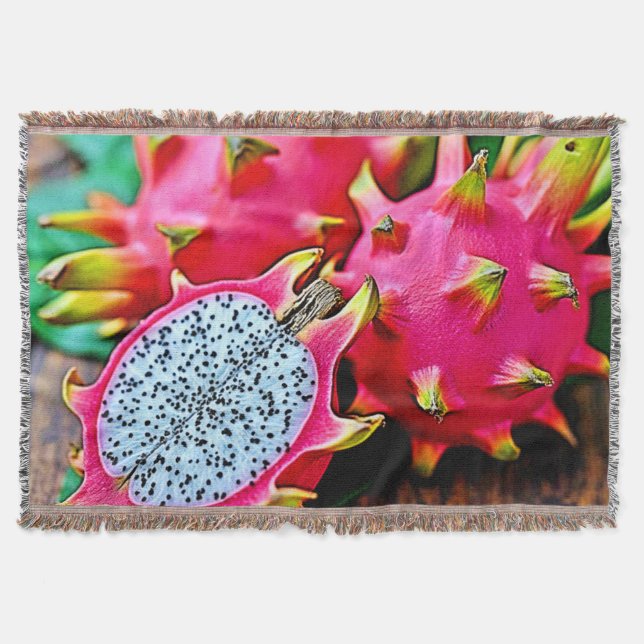 Couverture Vibrant Dragon Fruit Beauté Design (Devant)
