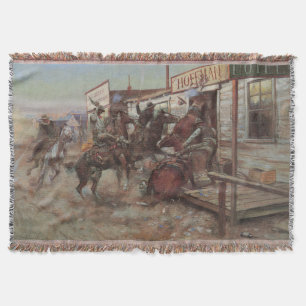 Couverture Vieux Cowboys, Entrés Sans Frapper par CM Russell