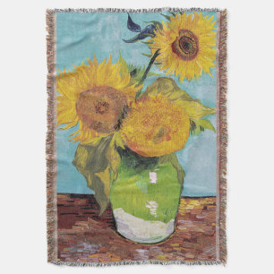 Couverture Vincent Van Gogh - Trois tournesols dans un vase