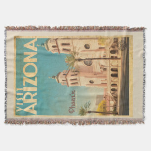 Couverture Vintage Arizona Throw Blanket
