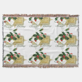 Couverture Vintage Joyeuses Fêtes de Noël