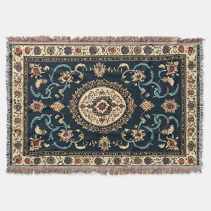 Couverture Vintage persan ornemental