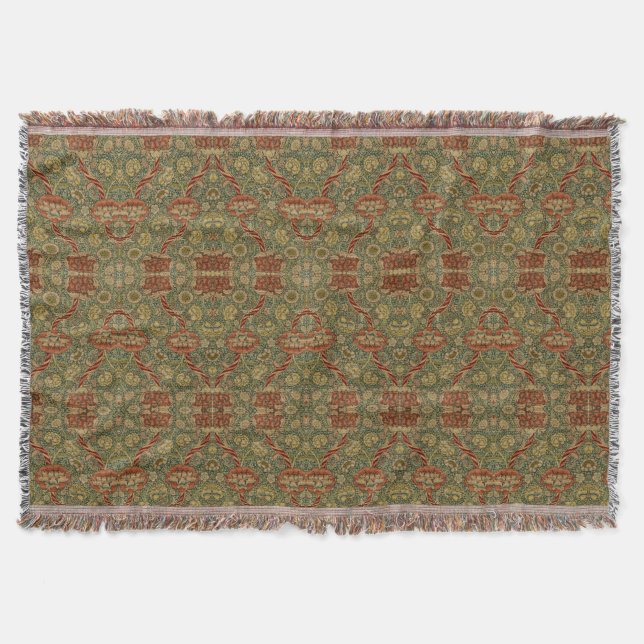 Couverture Vintage William Morris Wandle (Devant)