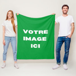 Couverture - Votre image ici - personnalisée Fleecedecke