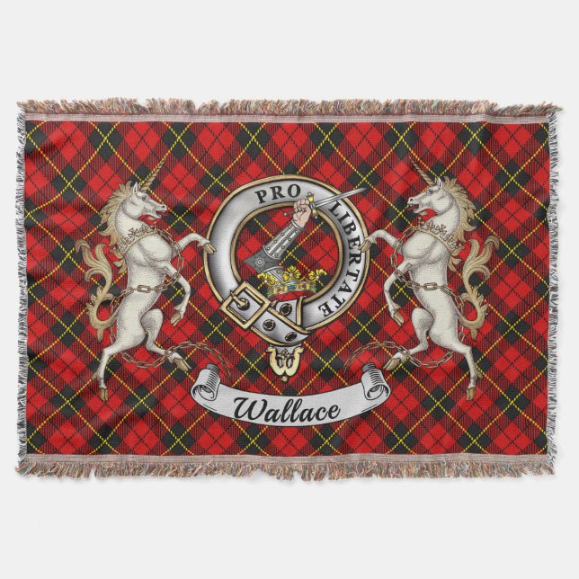 Couverture Wallace Clan Badge & Tartan (Devant)
