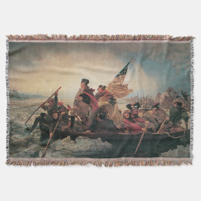 Couverture Washington Traverser le Delaware par Emanuel Leutz (Devant)
