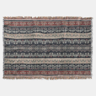 Couverture Weavings tribaux indonésiens Indonésie de textiles