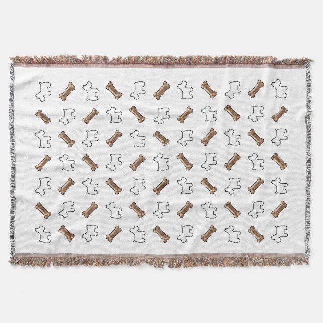 Couverture Westie Westies et biscuits de chien (Devant)