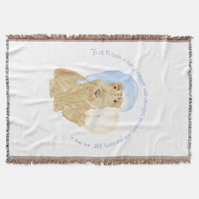 Couverture Wheaten Scottie Bonne nuit (Devant)