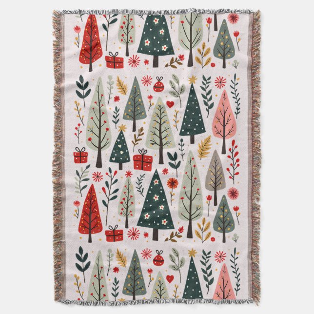 Couverture Whimsical Christmas Tree Forest (devant Vertical)