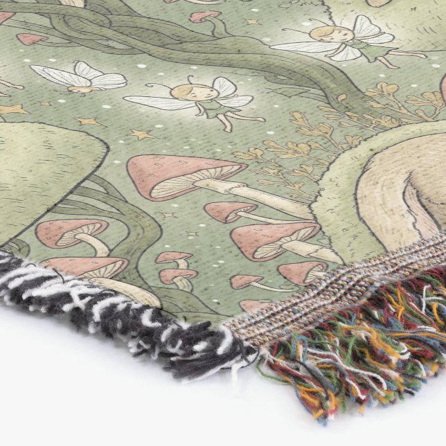 Couverture Whimsical Sleeping Bunny & Fairies (Coin)