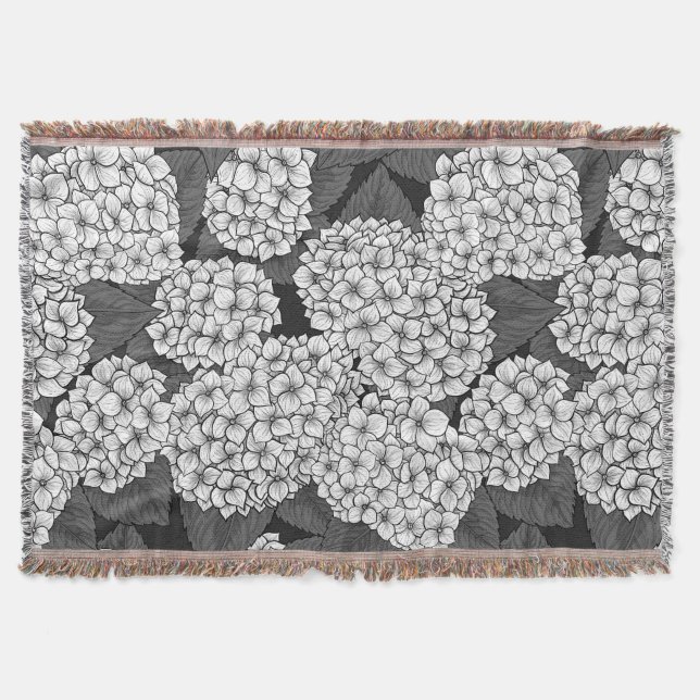 Couverture White hydrangea (Devant)