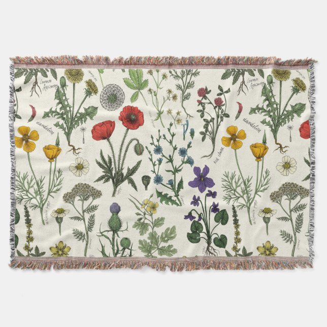 Couverture Wildflowers collage (Devant)