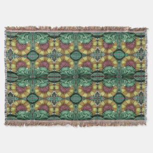 Couverture William De Morgan Textiles Victoriens