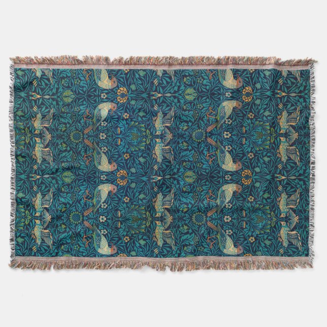 Couverture William Morris Birds Art Nouveau Motif Floral (Devant)