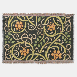 Couverture William Morris Black Floral Art