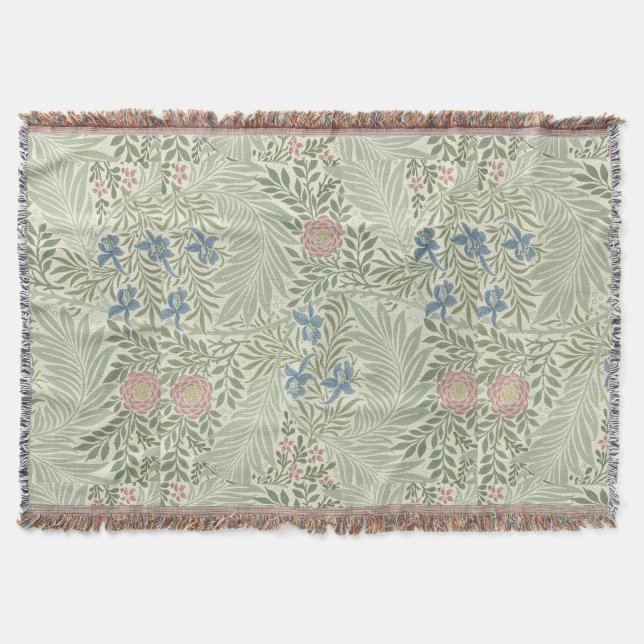 Couverture William Morris Larkspur Fond d'écran floral (Devant)