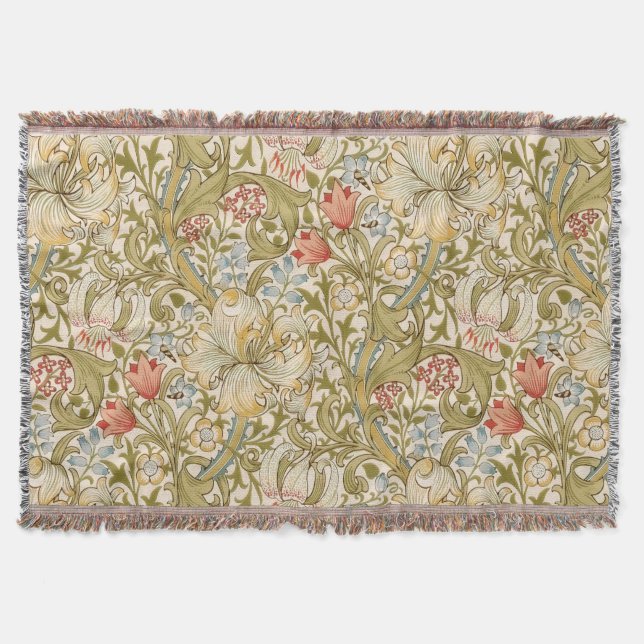 Couverture William Morris Lily Art Nouveau Floral (Devant)