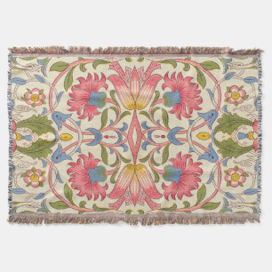 Couverture William Morris Lodden papier peint à fleurs floral