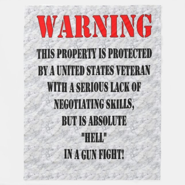 Couvertures D'AVERTISSEMENT d'ouatine (Devant)