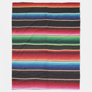 Couvertures en polaire MEXICAINE (simulées)