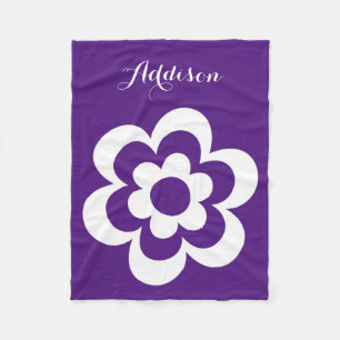 Couvertures En Toile Violette Personnalisées Avec 