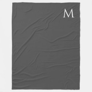 Couvertures Monogram Élégant Modèle personnalisé