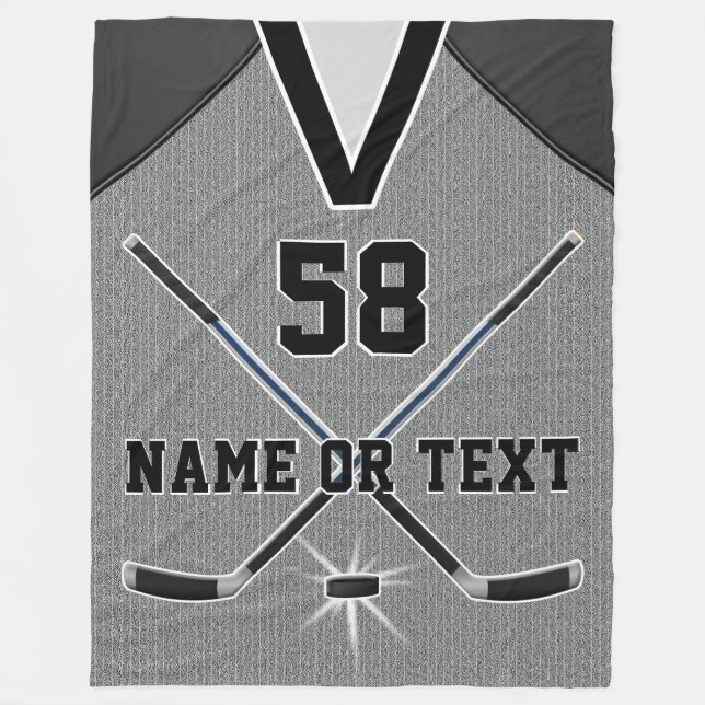 Couvertures personnalisées d'hockey, toutes (Devant)