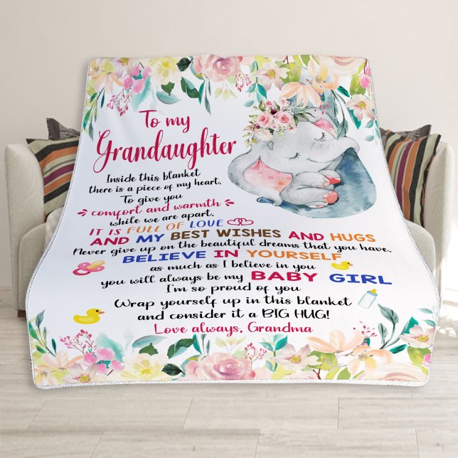 Couvertures Pour Filles, À Ma Petite-Fille (Créateur téléchargé)