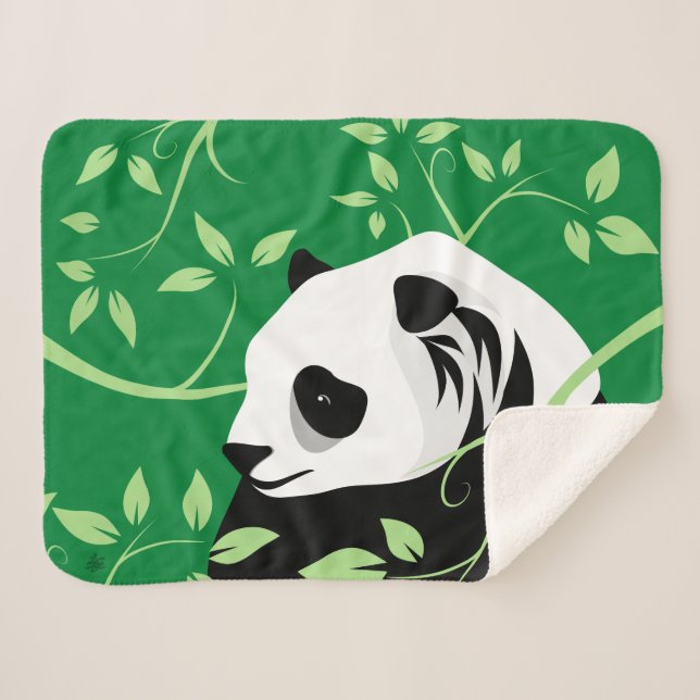 Couvertures Serpa Panda Mignon (Devant (Horizontal))