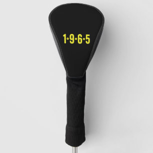Couvre-club De Golf 1965 Correspondant Retro Vintage Funny Pickleball