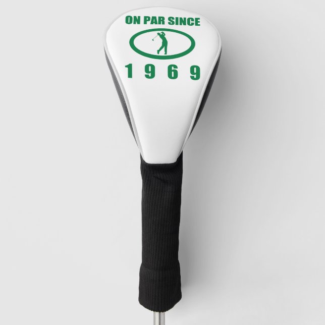 Couvre-club De Golf 1969 50e anniversaire pour les golfeurs (Devant)