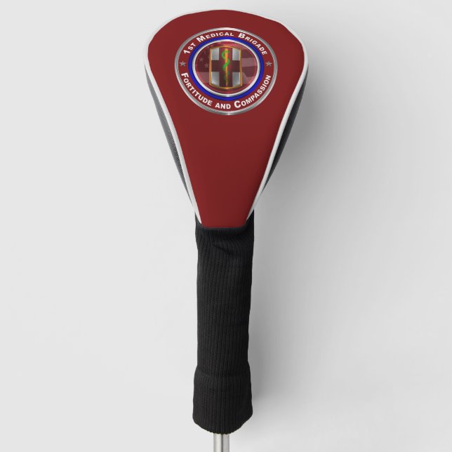 Couvre-club De Golf 1re brigade Médicale (Devant)