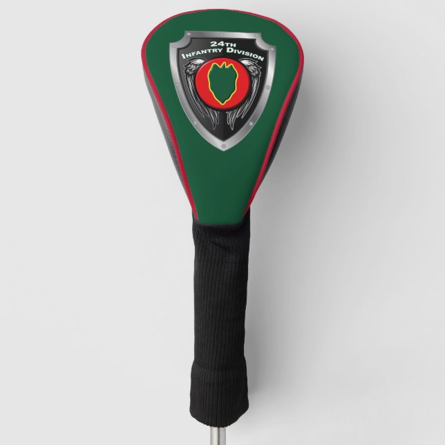 Couvre-club De Golf 24e division d'infanterie (Devant)