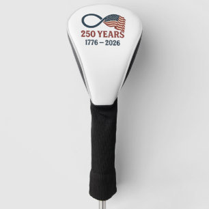 Couvre-club De Golf 250 Anniversaire 1776-2026 USA Patriotique