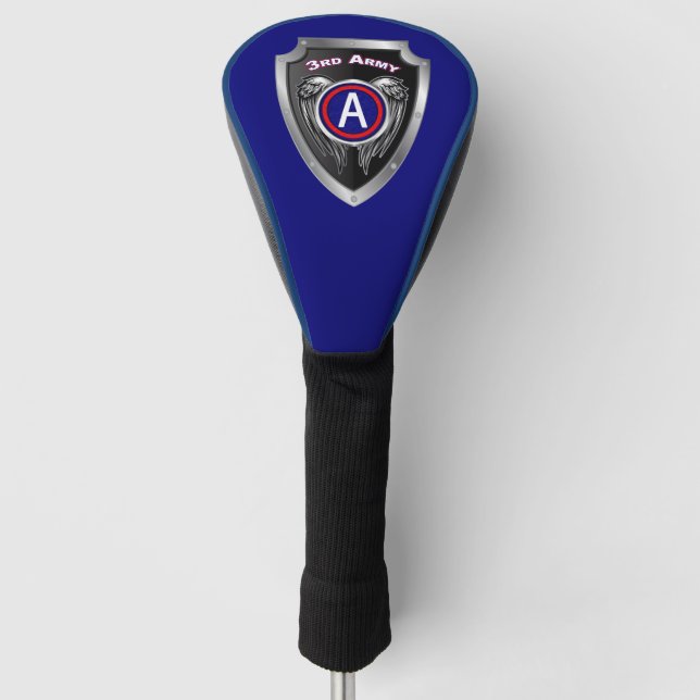 Couvre-club De Golf 3e Bouclier de l'armée (Devant)