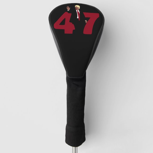 COUVRE-CLUB DE GOLF 47 TRUMP 2024 (Devant)
