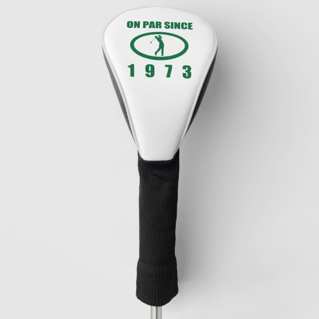 Couvre-club De Golf 50e anniversaire de Golf Lover 1973 (Devant)