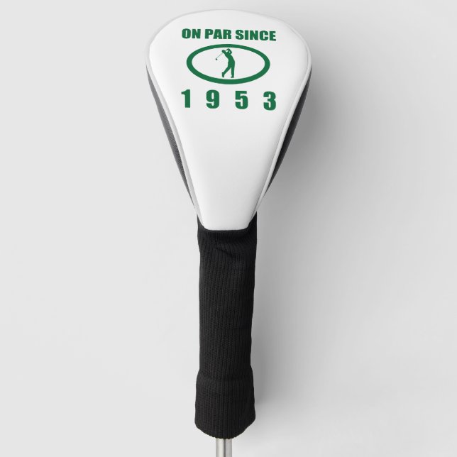 Couvre-club De Golf 70e anniversaire de Golf Lover 1953 (Devant)