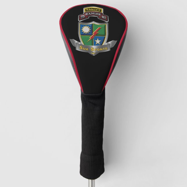 Couvre-club De Golf 75e Régiment de Rangers "Sua Sponte" (Devant)